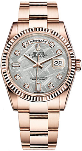 Rolex Day-Date Self winding Automatic Grey Watch 118235-0055 