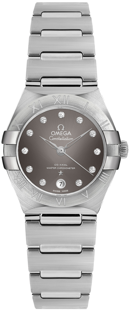 Omega Constellation Self winding Automatic Chronometer Grey Watch 13110292056001 