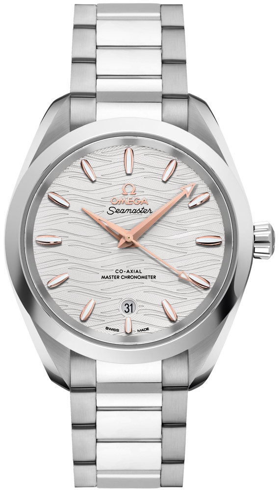 Omega Seamaster Aqua Terra Self winding Automatic Chronometer Silver Ladies Watch 22010382002002 