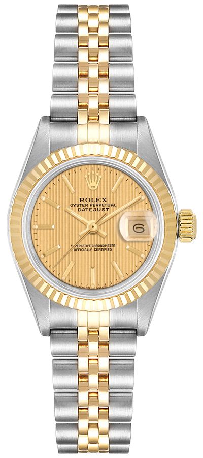 Rolex Lady-Datejust Self winding Automatic Champagne Ladies Watch 69173-CHPTSJ 