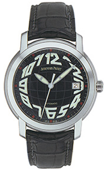 Audemars Piguet Jules Audemars Self winding Automatic Black Mens Watch 15120BC-OO-A002CR-02 
