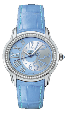 Audemars Piguet Millenary Self winding Automatic Chronometer Blue Ladies Watch 77301ST-ZZ-D303CR-01 