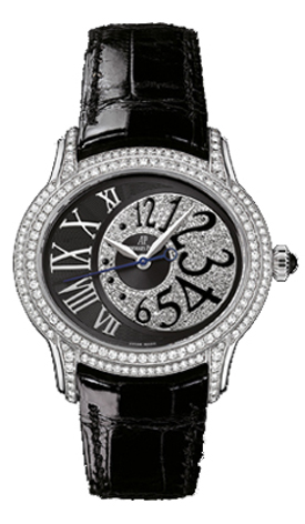 Audemars Piguet Millenary Self winding Automatic Chronometer Black Ladies Watch 77302BC-ZZ-D001CR-01 