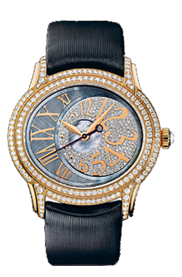 Audemars Piguet Millenary Self winding Automatic Chronometer Black Ladies Watch 77303OR-ZZ-D009SU-01 