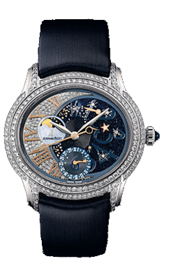 Audemars Piguet Millenary Self winding Automatic Chronometer Black Ladies Watch 77316BC-ZZ-D007SU-01 