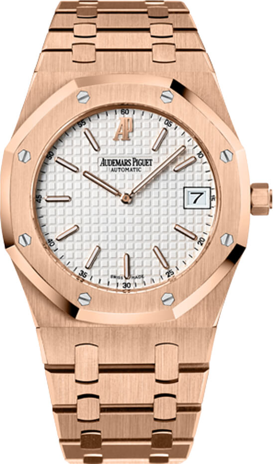 Audemars Piguet Royal Oak Self winding Automatic White Mens Watch 15202OR-OO-0944OR-01 