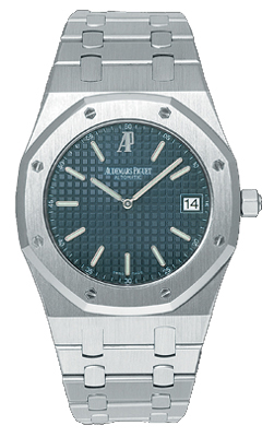 Audemars Piguet Royal Oak Self winding Automatic Blue Mens Watch 15202ST-OO-0944ST-02 