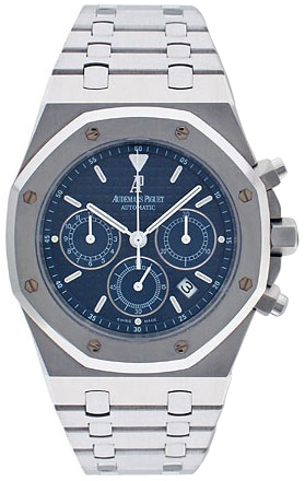Audemars Piguet Royal Oak Self winding Automatic Blue Mens Watch 25860ST-OO-1110ST-04 