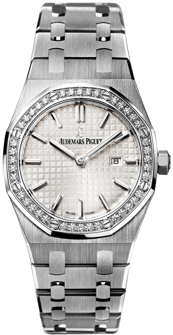 Audemars Piguet Royal Oak Battery Operated Quartz Silver Watch 67651ST-ZZ-1261ST-01 