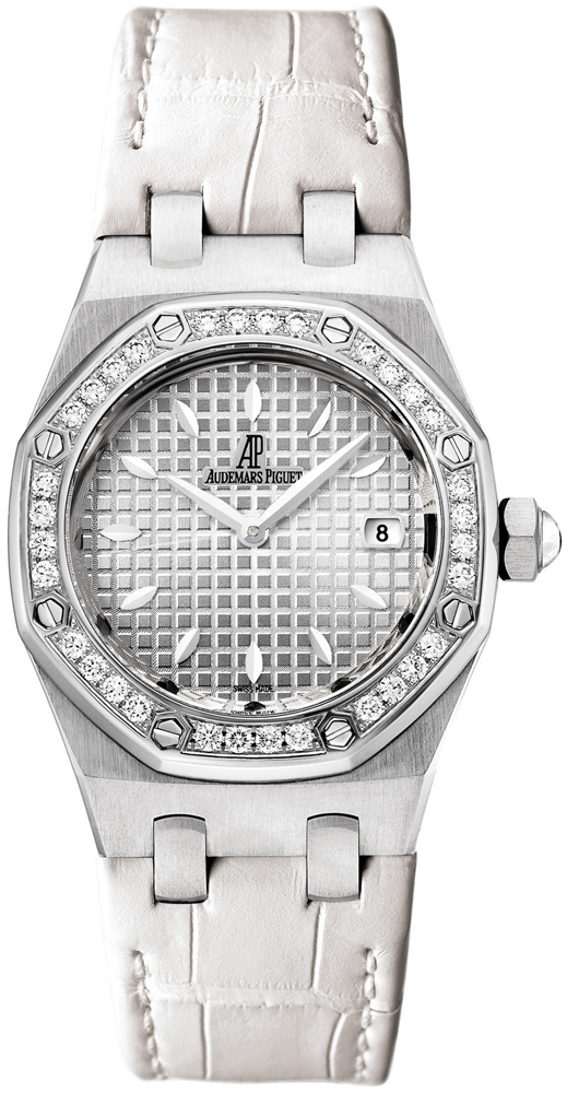 Audemars Piguet Royal Oak Battery Operated Quartz Silver Ladies Watch 67601ST-ZZ-D012CR-02 