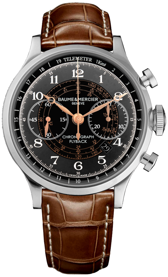 Baume & Mercier Capeland Self-winding Automatic Grey Mens Watch MOA10094 