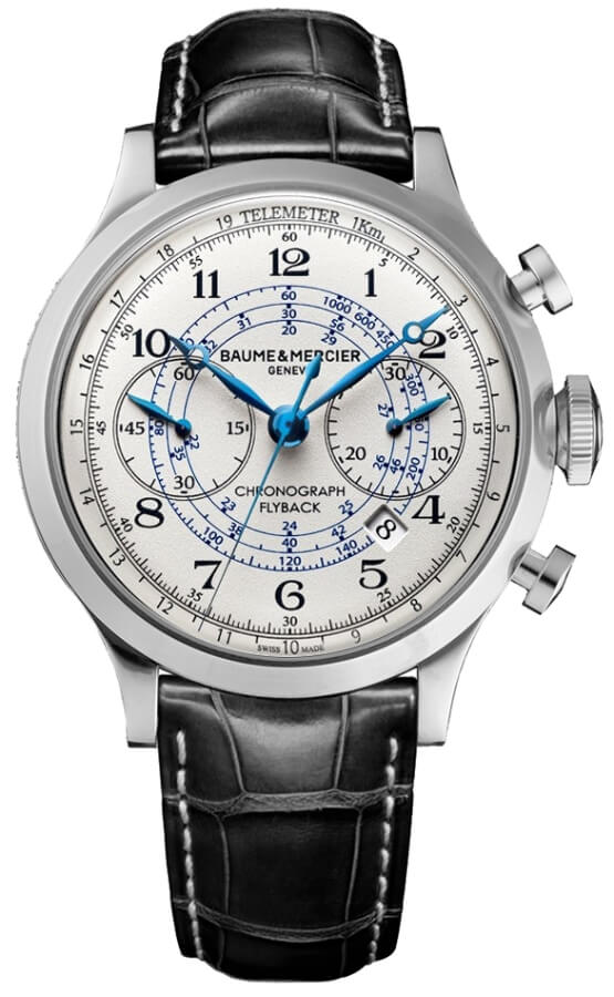 Baume & Mercier Capeland Self-winding Automatic White Mens Watch MOA10006 