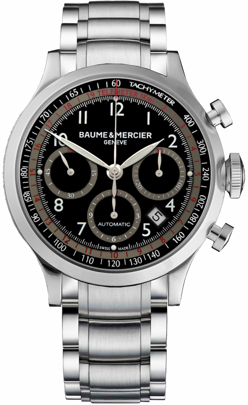 Baume & Mercier Capeland Self-winding Automatic Black Mens Watch MOA10062 
