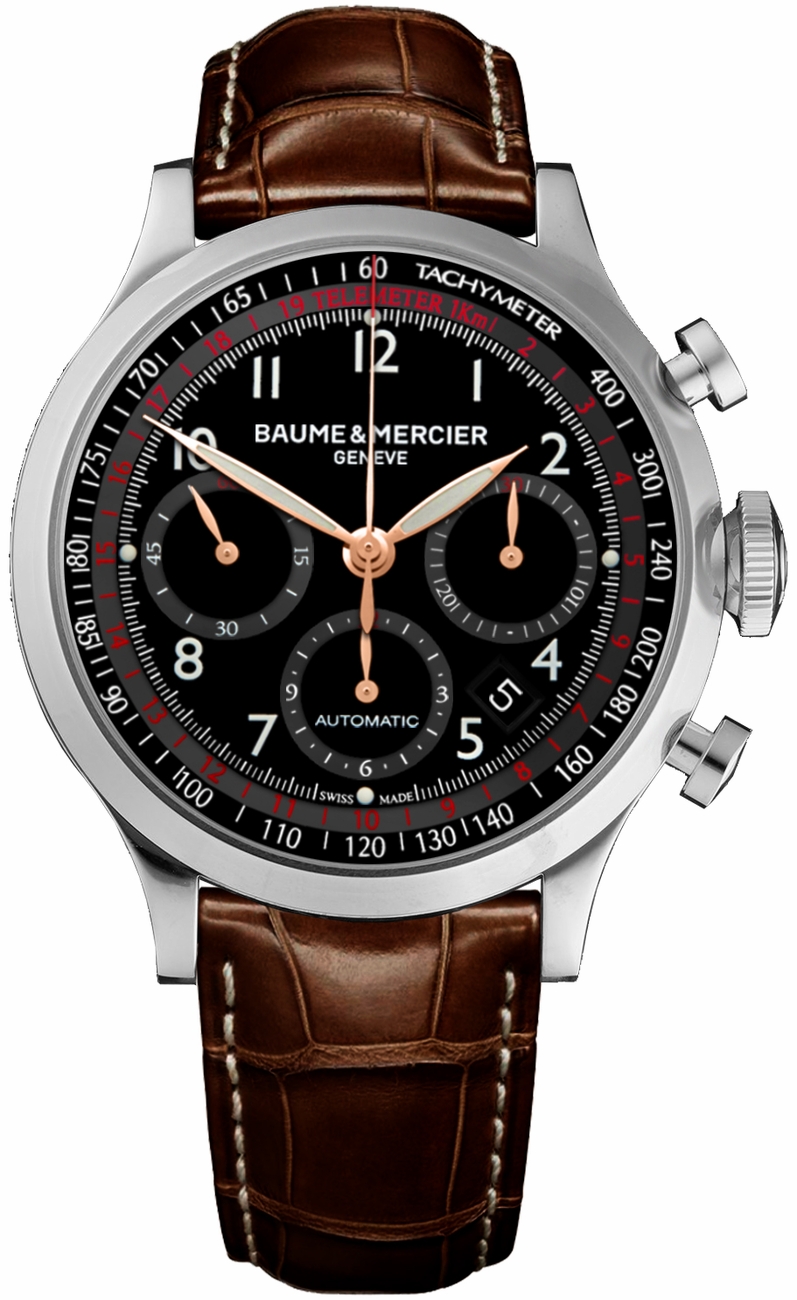 Baume & Mercier Capeland Self-winding Automatic Black Mens Watch MOA10067 