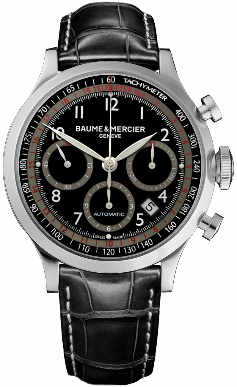 Baume & Mercier Capeland Self-winding Automatic Black Mens Watch MOA10084 