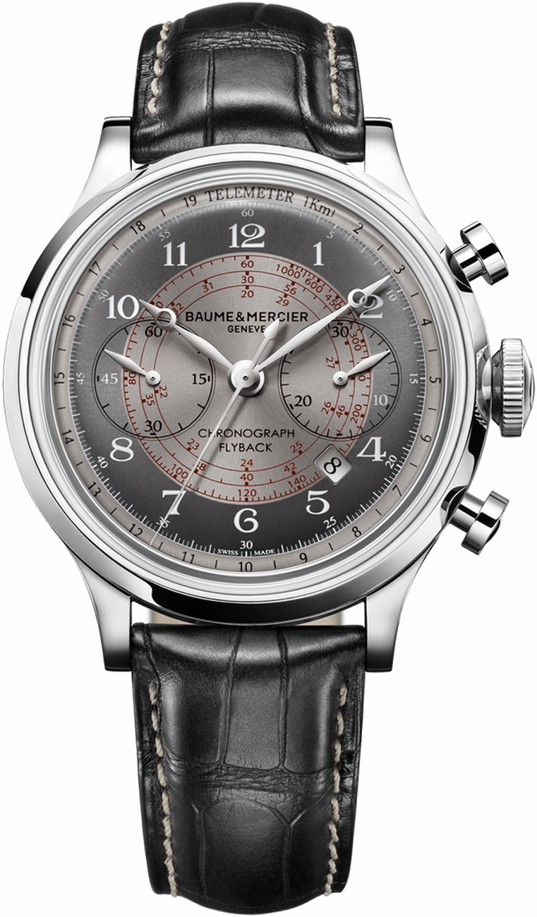 Baume & Mercier Capeland Self-winding Automatic Grey Mens Watch MOA10086 