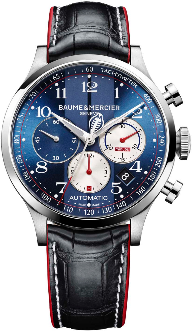 Baume & Mercier Capeland Self-winding Automatic Blue Mens Watch MOA10232 