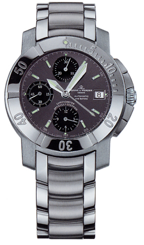 Baume & Mercier Capeland Self-winding Automatic Grey Mens Watch MOA8220 