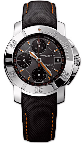 Baume & Mercier Capeland Self-winding Automatic Grey Mens Watch MOA8329 