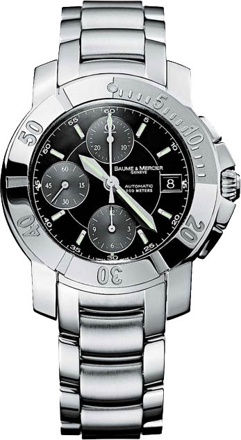 Baume & Mercier Capeland Self-winding Automatic Black Mens Watch MOA08112 
