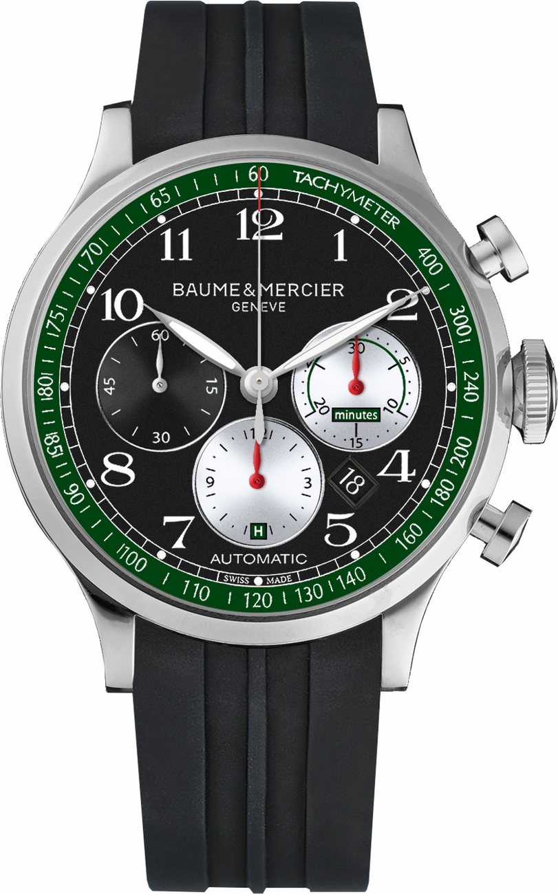 Baume & Mercier Capeland Self-winding Automatic White Mens Watch MOA10304 