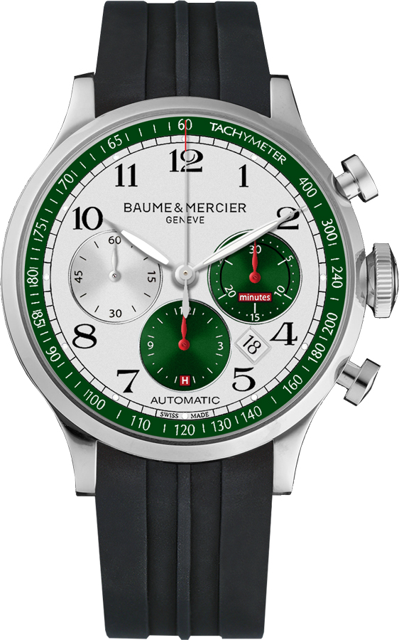 Baume & Mercier Capeland Self-winding Automatic White Mens Watch MOA10305 