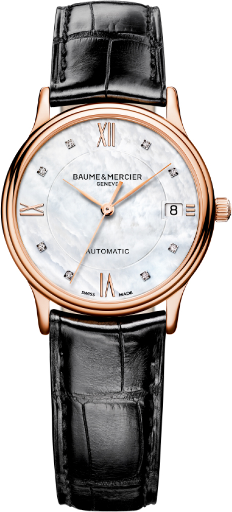 Baume & Mercier Classima Executives Self-winding Automatic Pearl White Mens Watch MOA10077 