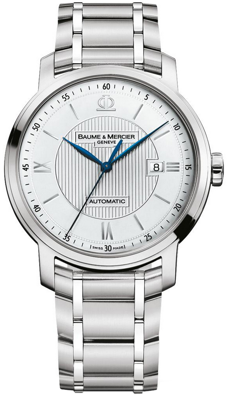 Baume & Mercier Classima Executives Self-winding Automatic Silver Mens Watch MOA10085 