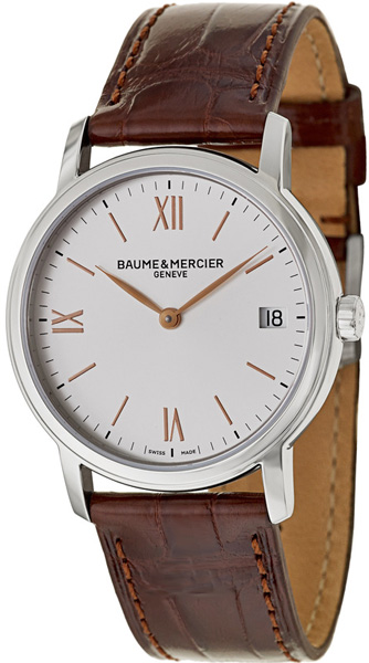 Baume & Mercier Classima Executives Battery Operated Quartz Silver Ladies Watch MOA10147 