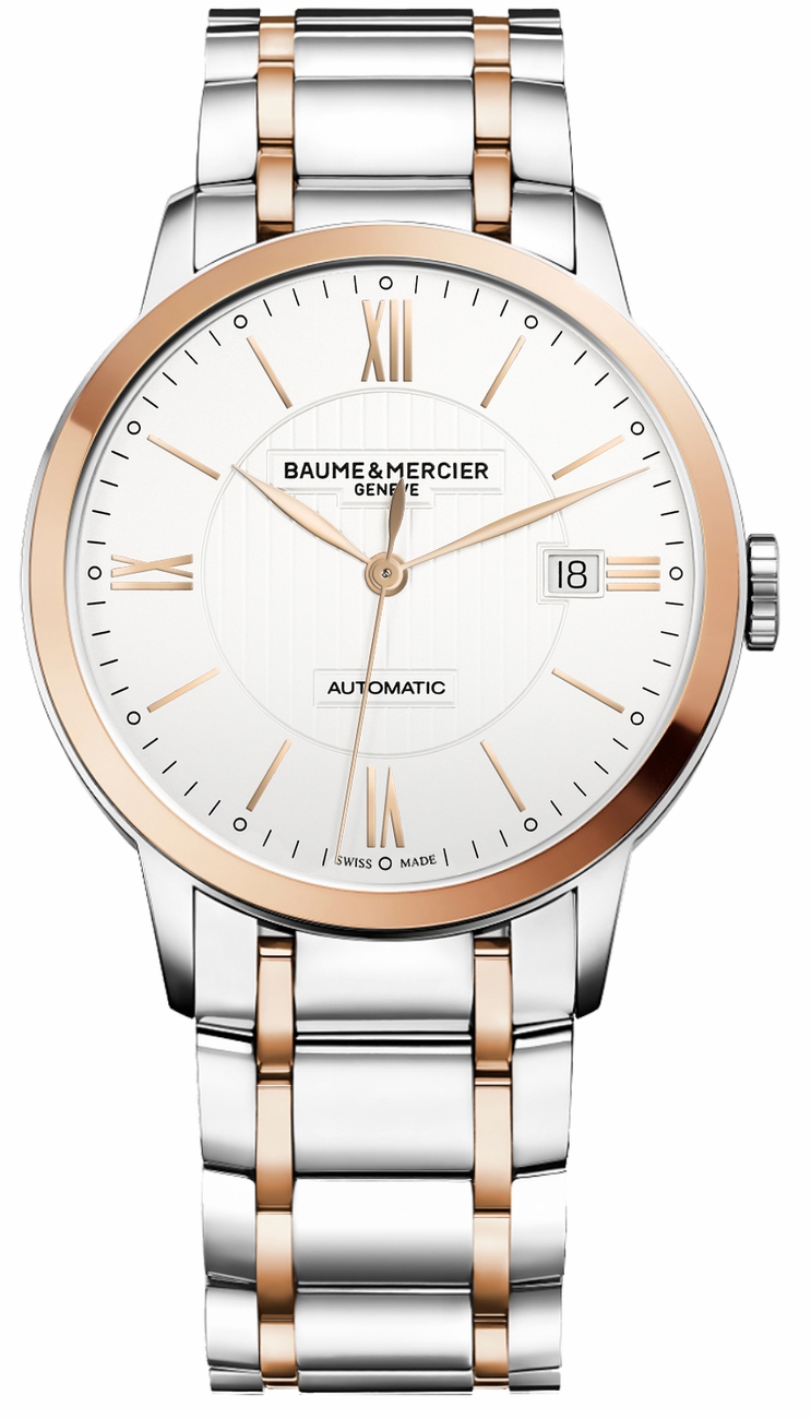 Baume & Mercier Classima Executives Self-winding Automatic Silver Mens Watch MOA10217 