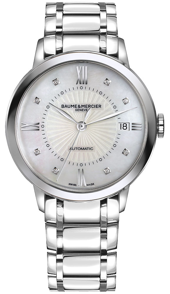 Baume & Mercier Classima Executives Self-winding Automatic Pearl White Ladies Watch MOA10221 