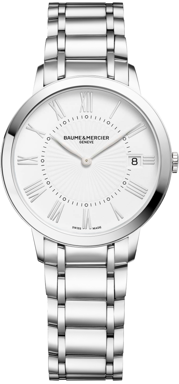 Baume & Mercier Classima Executives Battery Operated Quartz White Ladies Watch MOA10261 