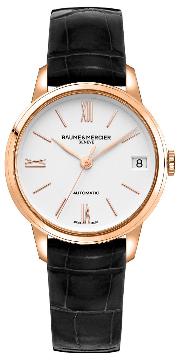 Baume & Mercier Classima Executives Self-winding Automatic White Ladies Watch MOA10270 