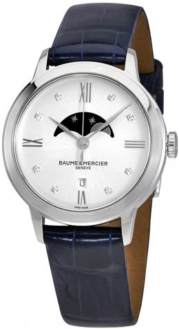 Baume & Mercier Classima Executives Battery Operated Quartz Silver Ladies Watch MOA10329 