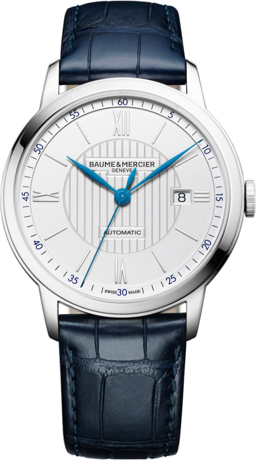 Baume & Mercier Classima Executives Self-winding Automatic Silver Mens Watch MOA10333 