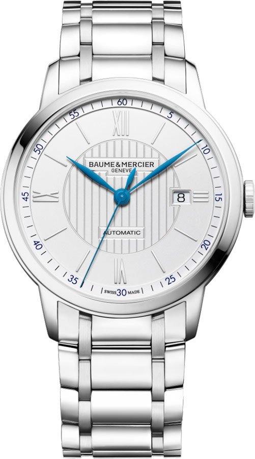 Baume & Mercier Classima Executives Self-winding Automatic Silver Mens Watch MOA10334 
