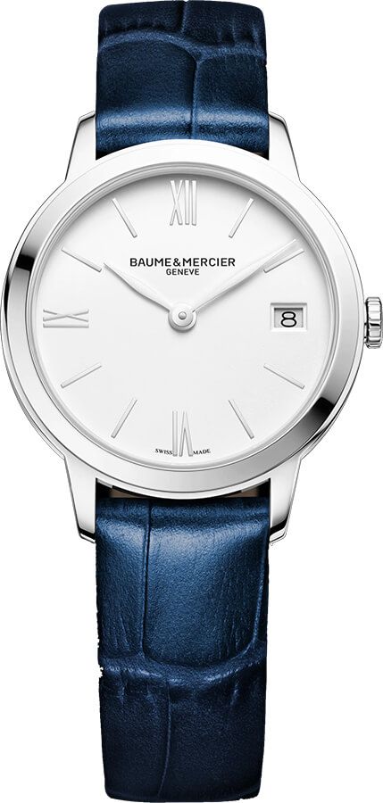 Baume & Mercier Classima Executives Battery Operated Quartz White Ladies Watch MOA10353 