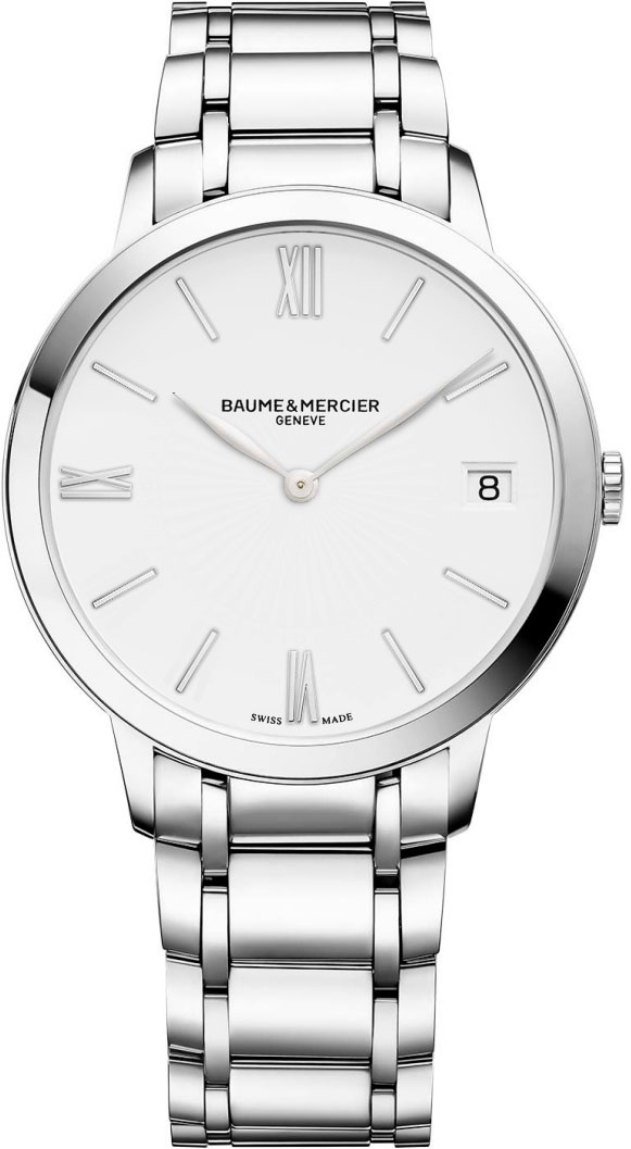 Baume & Mercier Classima Executives Battery Operated Quartz White Ladies Watch MOA10356 