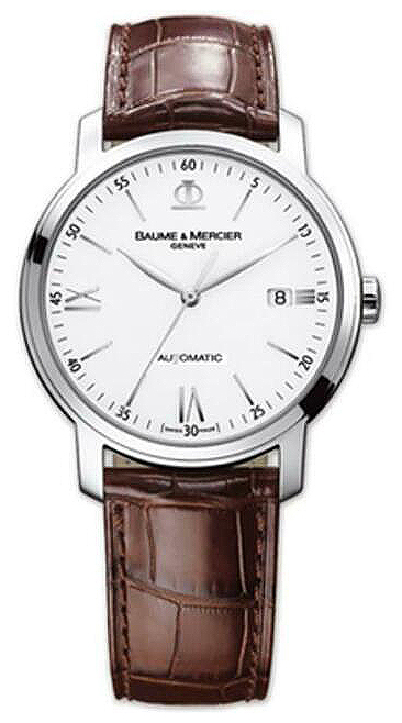 Baume & Mercier Classima Executives Self-winding Automatic White Mens Watch MOA8686 