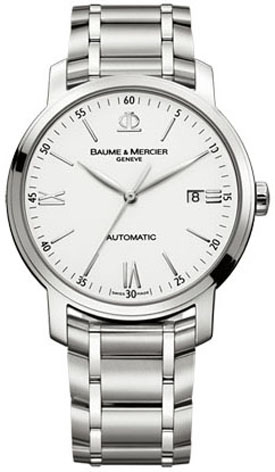 Baume & Mercier Classima Executives Self-winding Automatic White Mens Watch MOA8836 