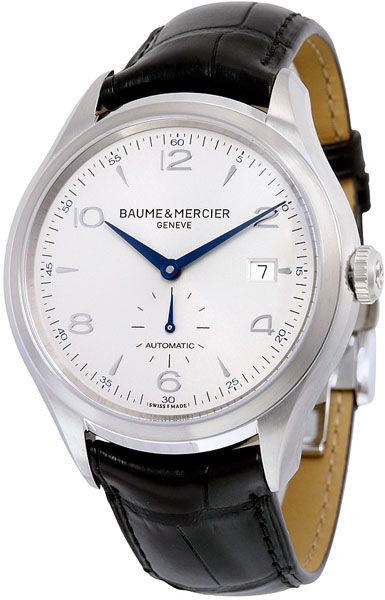 Baume & Mercier Clifton Self-winding Automatic Silver Mens Watch MOA10052 
