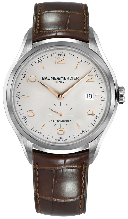 Baume & Mercier Clifton Self-winding Automatic Silver Mens Watch MOA10054 