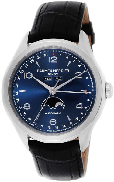 Baume & Mercier Clifton Self-winding Automatic Blue Mens Watch MOA10057 