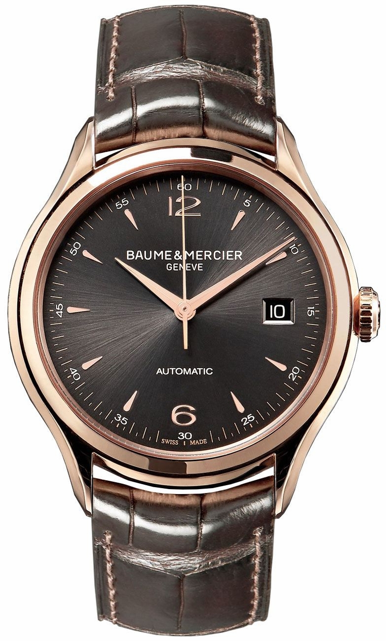Baume & Mercier Clifton Self-winding Automatic Grey Mens Watch MOA10059 
