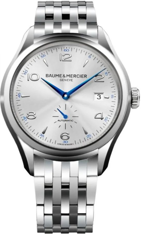 Baume & Mercier Clifton Self-winding Automatic Silver Mens Watch MOA10099 