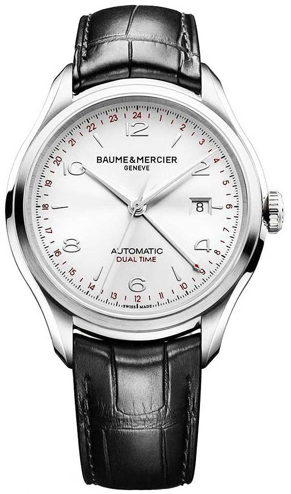 Baume & Mercier Clifton Self-winding Automatic Silver Mens Watch MOA10112 