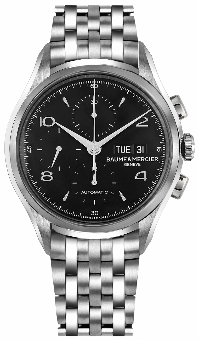 Baume & Mercier Clifton Self-winding Automatic Black Mens Watch MOA10212 