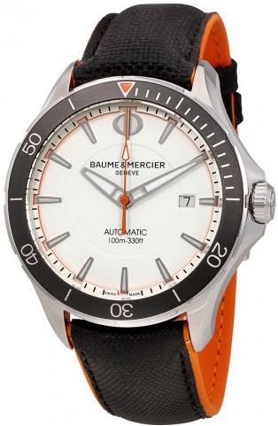 Baume & Mercier Clifton Self-winding Automatic White Mens Watch MOA10337 