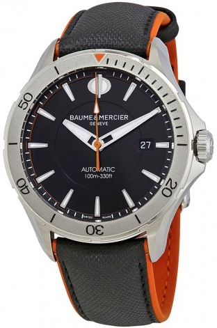 Baume & Mercier Clifton Self-winding Automatic Black Mens Watch MOA10338 