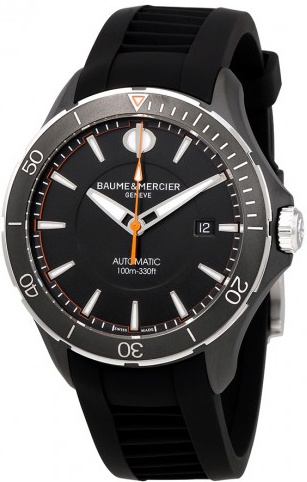 Baume & Mercier Clifton Self-winding Automatic Black Mens Watch MOA10339 